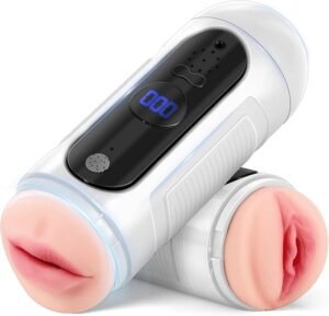 61O4CUeAvpL._AC_SX679_ 2in1 Realistic Textured 3D Sleeve Male Masterburters